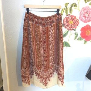 Beautiful silk skirt